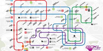 Menj kl városi busz útvonal térkép