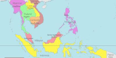 Kuala lumpur elhelyezkedés a világ térkép