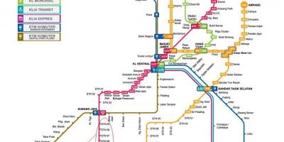 Subang jaya lrt útvonal térkép