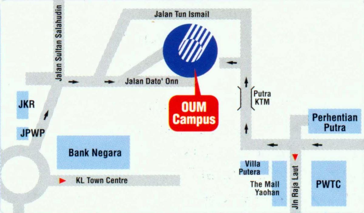 Térkép bank central bank of malaysia helye
