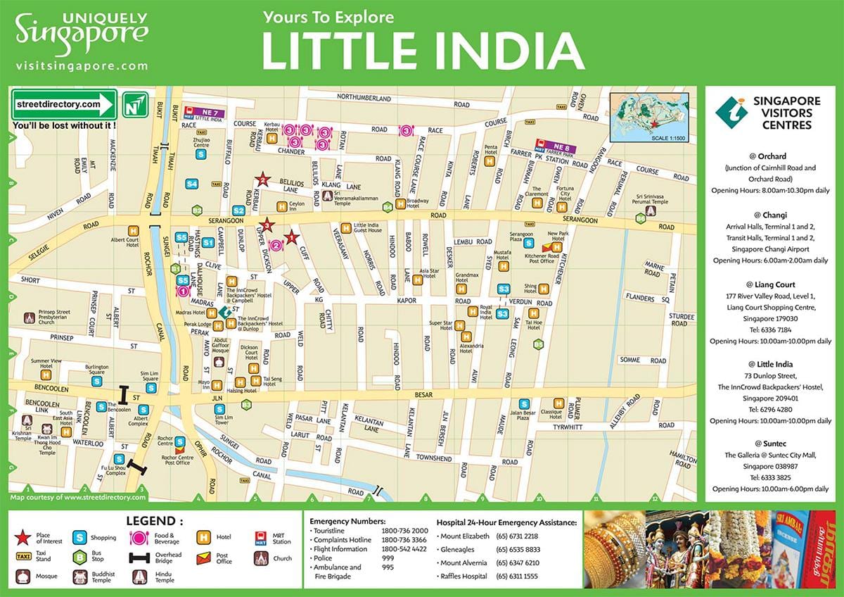 Térkép kis india kuala lumpur