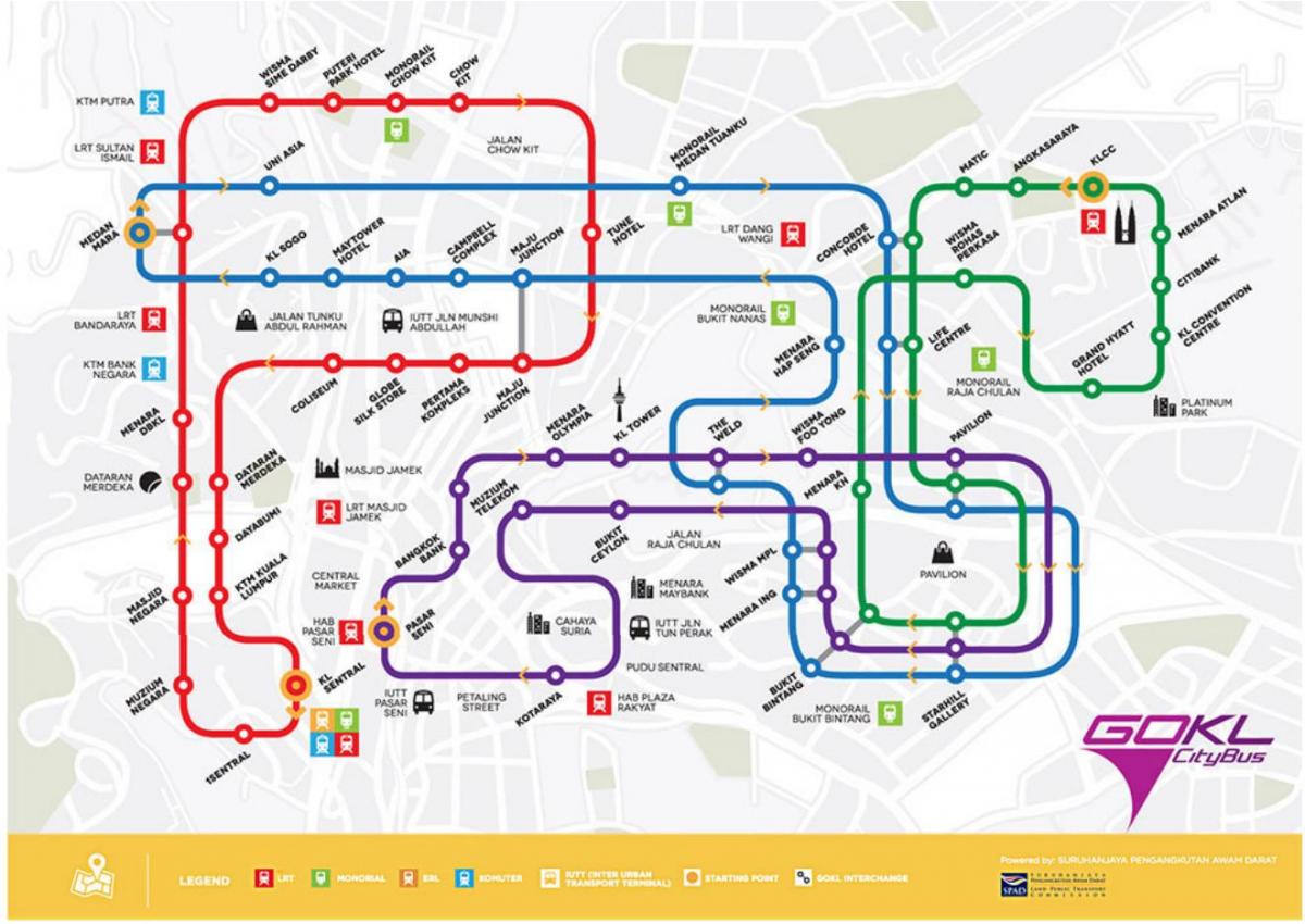menj kl városi busz térkép