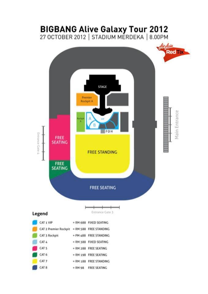 merdeka stadion térkép
