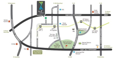 Térkép bukit jalil stadion