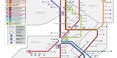 Rapidkl lrt útvonal térkép