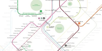 Kuala lumpur mrt térkép 2016