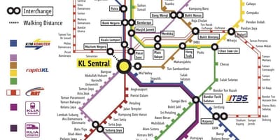 Kl sentral pályaudvar térkép