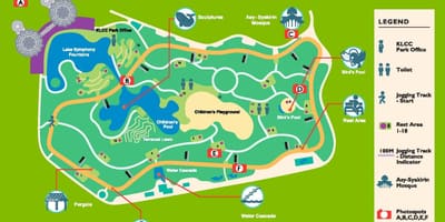 Térkép klcc park