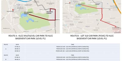 Térkép klcc parkoló