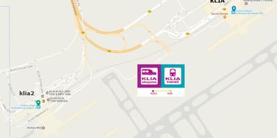 Klia express vonat térkép