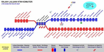 Kl komuter térkép