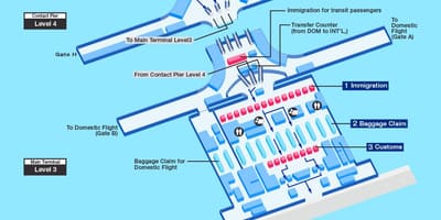 Klia terminál térkép