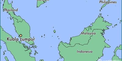 Térkép kuala lumpur helye