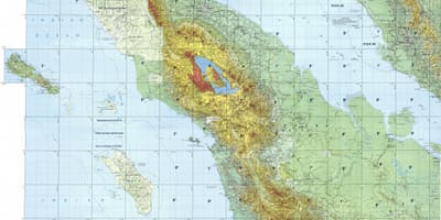 Térkép kuala lumpur topográfiai