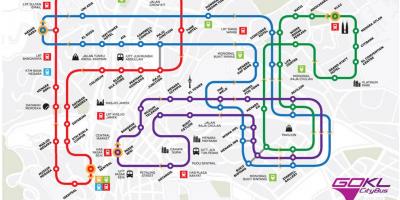 Menj kl városi busz térkép