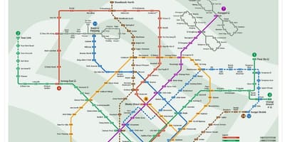 Malajzia mrt térkép 2016